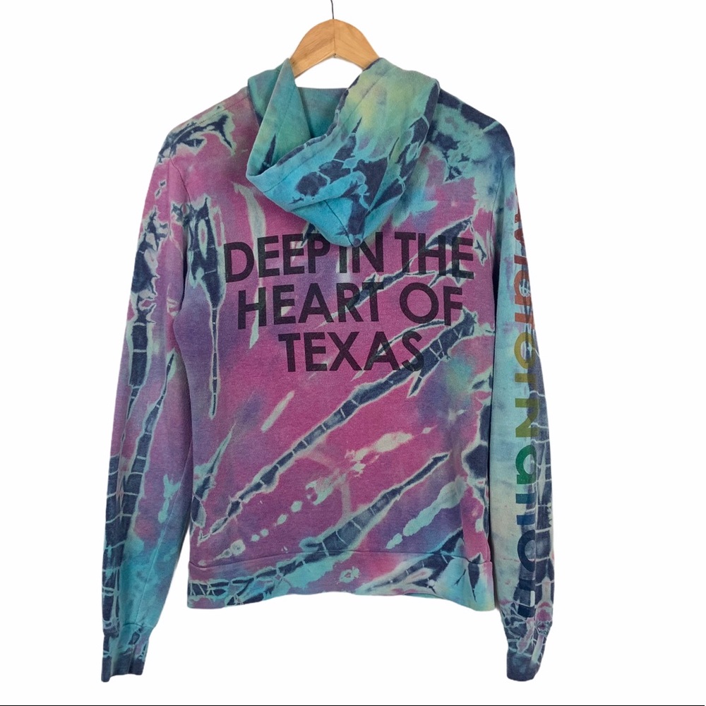 Aviator Nation Tie Dye Hoodie Austin Festival Sm